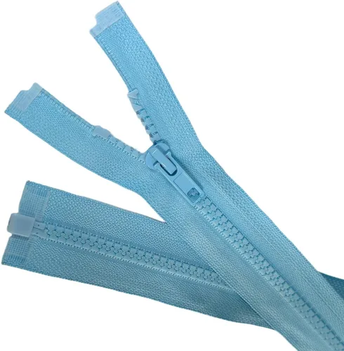 Miniatura 32 de Leekayer 2 cremalleras separadoras #5 de 27 pulgadas para abrigos de costura, chaqueta de cremallera, 26.8 in, cremalleras de plástico moldeado Negro