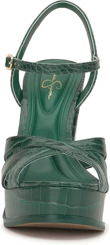 Miniatura 2 de Jessica Simpson Sandalias de plataforma con tacón de bloque Giddings para mujer