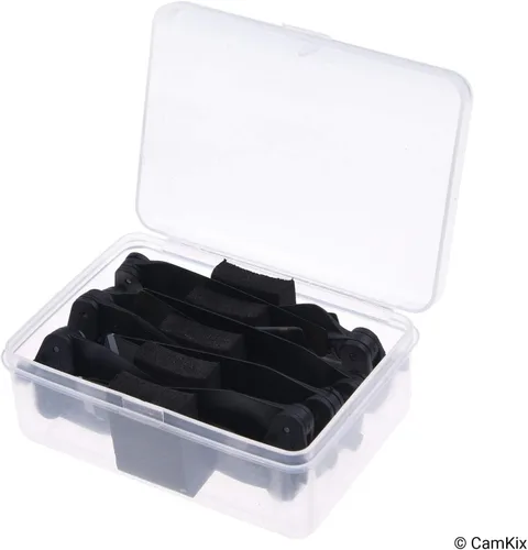 Miniatura 2 de CamKix Hélices de repuesto para DJI Spark, 2 juegos (8 cuchillas), con práctica caja de almacenamiento, alas plegables de liberación rápida, diseño