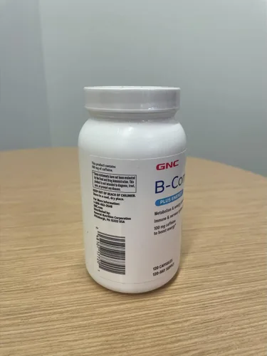 Miniatura 2 de GNC B-Complex Plus Energy Metabolismo y producción de energía 120