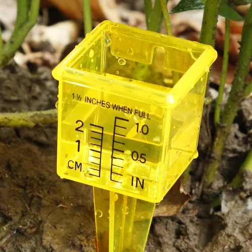Miniatura 7 de Medidor de lluvia para exteriores, medidor de lluvia transparente, medidor de agua reutilizable para jardín, herramienta de medición de agua