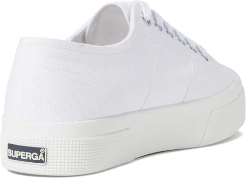 Miniatura 5 de SUPERGA Women's Low Lace-Up Shoes, White, 39.5 EU
