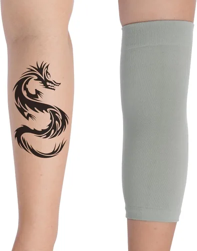 Miniatura 4 de HOVEOX 4 pares de tatuajes para cubrir la manga del antebrazo manga del tatuaje de la manga del antebrazo de la cubierta del tatuaje de la manga
