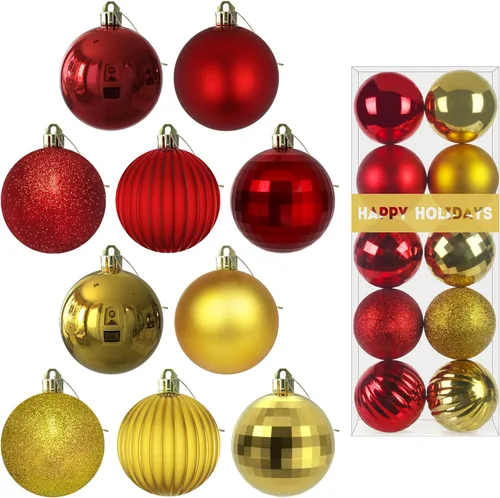 Miniatura 204 de Bolas de Navidad Grandes de 3.2" en Azul Bebé - Adornos para Árbol de Navidad, Bolas Colgantes Inastillables para Cumpleaños, Halloween, Boda