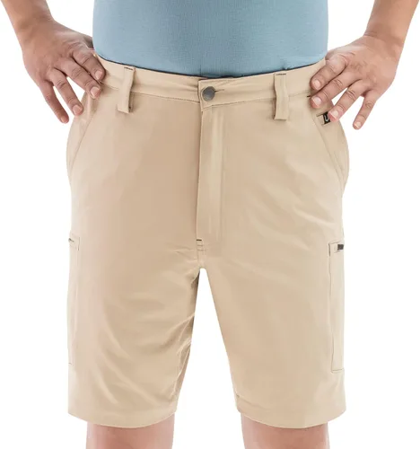 SCOTTeVEST Action Adventure - Pantalones cortos para hombre, 17 bolsillos ocultos, repelente al agua para viajes y más
