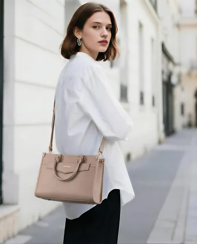 Miniatura 2 de LOVEVOOK Bolsos y carteras para mujer, cartera de moda tipo satchel, bolso cruzado de cuero sintético con asa superior para el hombro para damas