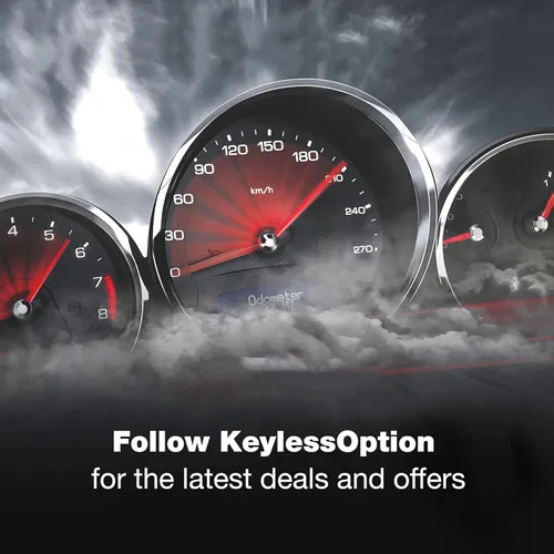 Miniatura 8 de KeylessOption Funda para llavero de repuesto para Chevrolet Chevy Silverado Suburban Tahoe GMC Yukon 2015, 2016, 2017, 2018, 2019, 2020, 2021, One