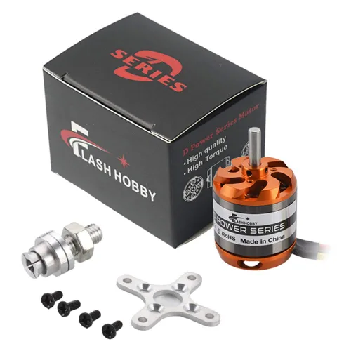 Miniatura 6 de FLASH HOBBY D3542 Motor sin escobillas del motor 1000KV RC Motor eléctrico para Mini Multicopter RC Plane Fixed-Wing UAV brazo robótico
