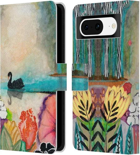Miniatura 17 de Head Case Designs Officially Licensed Wyanne Half Light Nature 2 Leather Wallet Case Compatible with Google Pixel 8