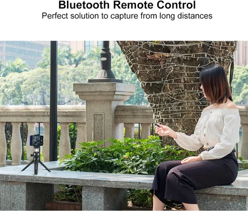 Miniatura 4 de Sirui 3T05PH Mini trípode de mesa con abrazadera para teléfono y control remoto Bluetooth