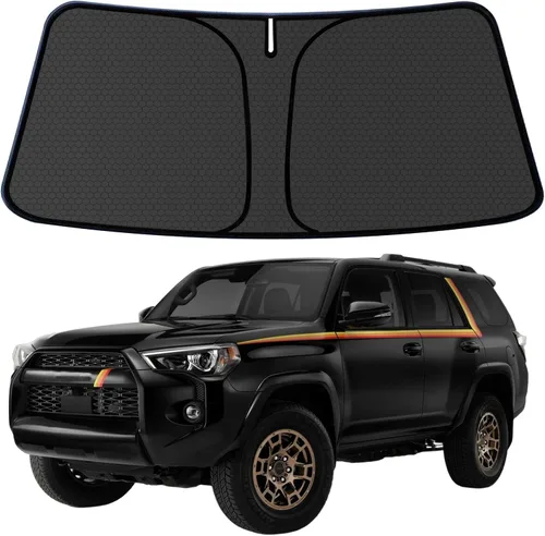 Miniatura 104 de Civic - Parasol para parabrisas Honda Civic 2022-2024 2025 (no para Honda 2022 Sport), visera frontal gruesa plegable 1:1, mantiene tu automóvil más