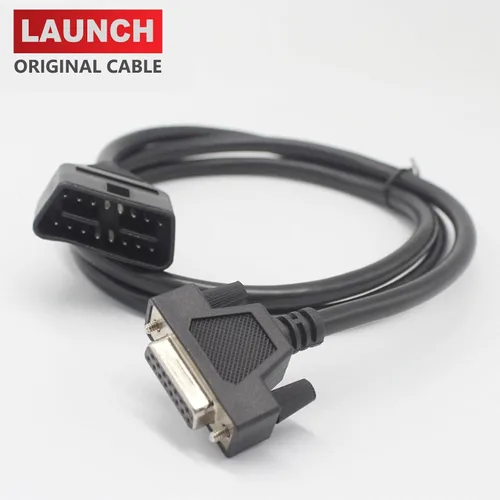 Miniatura 5 de LAUNCH Cable principal original para LAUNCH CRP123, CRP129, Creader VII+, Creader VIII OBD2 OBD-II, cable de reemplazo para escáner de diagnóstico