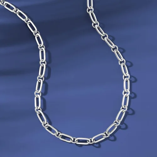 Miniatura 5 de Ross-Simons Collar de plata de ley italiana con clip de papel, Plata esterlina, no conocido