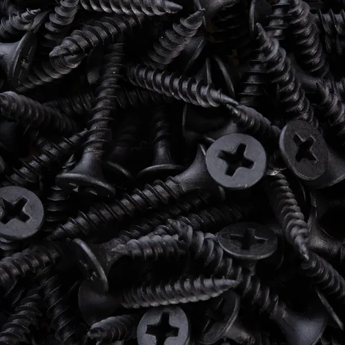 Miniatura 7 de TPOHH 100 tornillos Phillips de cabeza plana con revestimiento de óxido negro #8 x 5/8 pulgadas, acero inoxidable 18-8 (A2) totalmente roscados, 8