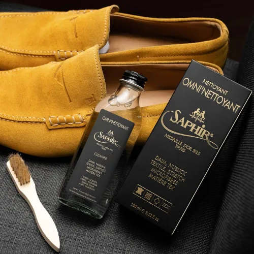 Miniatura 2 de Saphir Medaille d'Or Omni'Nettoyant - Champú limpiador de zapatos Nubuck y gamuza, Neutro