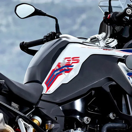 Miniatura 3 de labelbike - 3D Stickers Motorcycle Fuel Tank Protection and Decoration in Resin Compatible with BMW F 850 GS Sport 2018-2022 White Red Blue