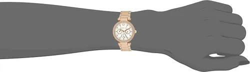 Miniatura 4 de Michael Kors Parker MK5781 - Reloj de acero inoxidable para mujer color o tono oro rosa