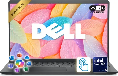 Dell Inspiron Laptop con pantalla táctil FHD de 15.6 pulgadas, Intel Core i5 de 13ª generación, RAM DDR4 de 12 GB, almacenamiento de 1 TB (SSD PCIe