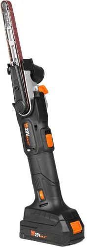 Miniatura 8 de WEN Lijadora de Detalle Inalámbrica, Velocidad Variable con Batería de Iones de Litio de 20 V MAX 2,0 Ah y Cargador (20437)