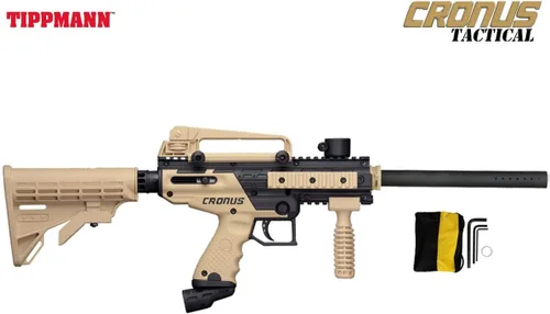 Miniatura 9 de Maddog Tippmann Cronus - Marcador táctico de paintball plateado