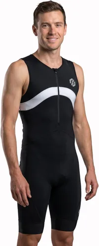 Miniatura 2 de SLS3 Traje de Triatlón para Hombre - Trisuit Premium para Hombre - Kit de Triatlón sin Mangas, de Secado Rápido con Bolsillo Grande en la Espalda