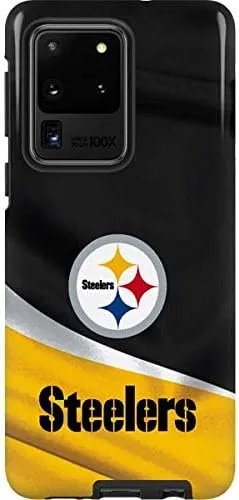 Miniatura 12 de Skinit Pro Phone Case Compatible with Galaxy S20 Ultra 5G - Officially Licensed NFL Pittsburgh Steelers Distressed Design