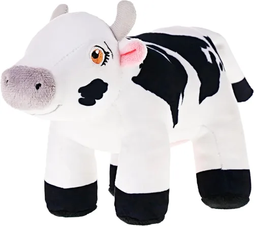LA GRANJA DE Zenon Vaca Lola 5 pulgadas | Peluche suave y abrazable | El Reino Infantil