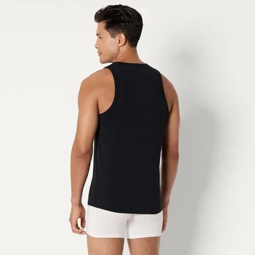 Miniatura 3 de Amazon Essentials Camiseta sin mangas modal súper suave para hombre, paquete de 2