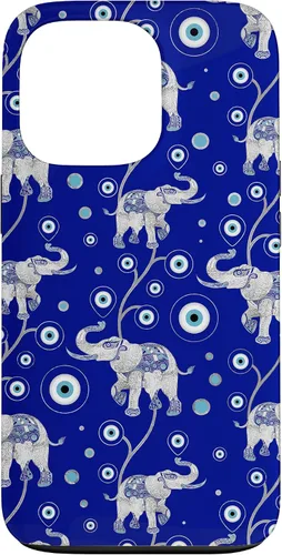 Miniatura 10 de Funda con dije de elefante de mala suerte para iPhone 17
