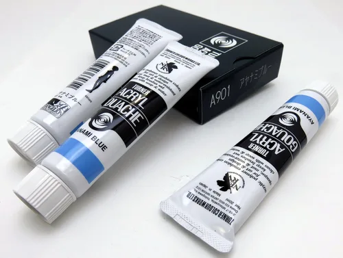 Miniatura 3 de Turner Color Gouache Evangelion 20th Anniversary Ayanami Blue Juego de 3, 0.7 fl oz (0.7 fl oz) (No. 6)