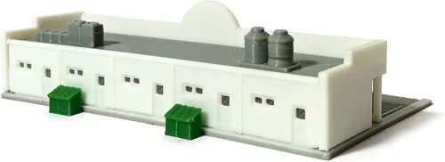 Miniatura 2 de Outland Models Tren Centro Comercial/Centro Comercial con Estacionamiento y Coches Escala Z
