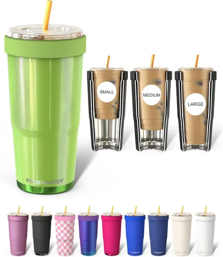 Miniatura 48 de Frost Buddy Togo Buddy 30oz Stainless Steel Vacuum Insulated Tumbler To Go Coffee Cup – Iced Coffee Sleeve, Travel Mug, Thermal Cup for Hot & Cold