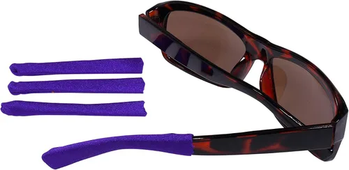 Miniatura 8 de Las fundas suaves con punta de patilla añaden color y diseños a los brazos de las gafas de sol - Paquete de dos
