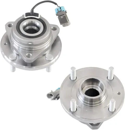 Miniatura 5 de 513250 Buje de rueda delantera y conjunto de cojinetes para conductor/pasajero para Chevy Epica 2004 05 06 Suzuki Verona (4 lengüetas 4 ruedas ABS)