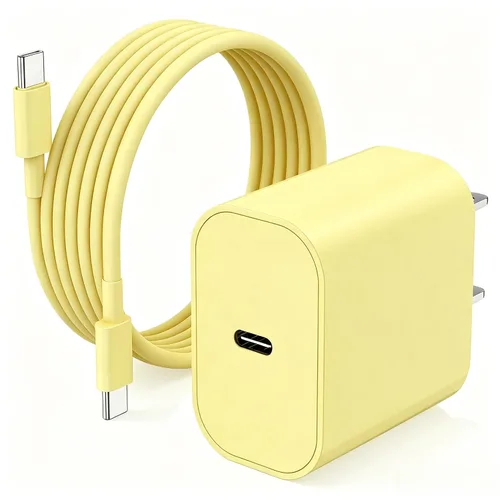 Miniatura 16 de iPhone 17 16 15 Cargador/Cable de carga de 10 pies tipo C a C largo, bloque de carga rápida USB C enchufe de carga para Apple iPhone 17 Pro Max/17