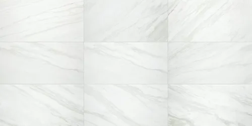 Miniatura 57 de Daltile Perpetuo - Moldura redondeada de porcelana con aspecto de mármol de porcelana de 3 x 24 pulgadas en gris eterno pulido (se vende por pieza)