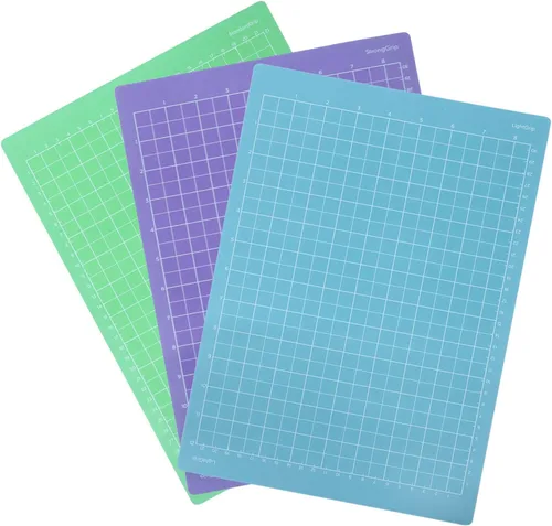 Miniatura 4 de Paquete de 3 alfombrillas de corte de 12 x 8.5 pulgadas para Cricut Joy Xtra, alfombrillas de corte adhesivas reutilizables para manualidades