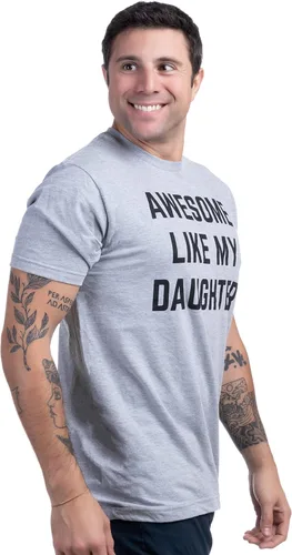 Miniatura 3 de Impresionante como mi hija! Camiseta divertida, frase sarcástica, humor, chiste de papá, camiseta para padre, abuelo, papá