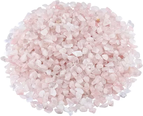 Miniatura 31 de SUNYIK Piedras de Cuarzo Trituradas con Forma Irregular de 1 Libra (Aproximadamente 460 Gramos)