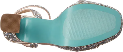 Miniatura 4 de Betsey Johnson Sandalia de tacón Sb-Beth para mujer Azul