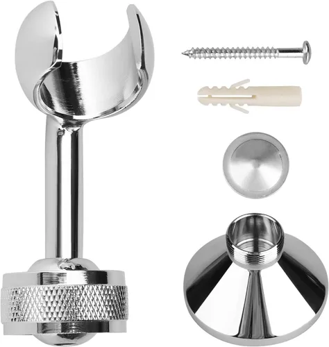 Miniatura 2 de Soporte de ducha ajustable, soporte de ducha de Cooper, chapado en cromo, soporte de ducha para manguera de ducha estándar