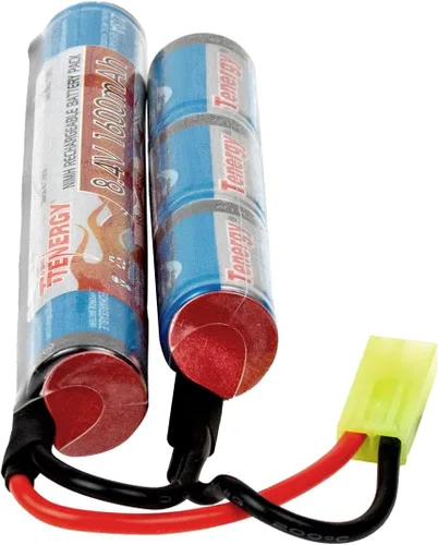Miniatura 6 de Tenergy 8.4V 1600mAh NiMH Nunchuck batería w/mini tamiya conector palo forma mariposa paquete