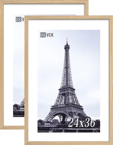 Miniatura 58 de VCK Portarretratos de madera negra de 5 x 7 pulgadas, para colgar en la pared, galería o mesa, 1 paquete