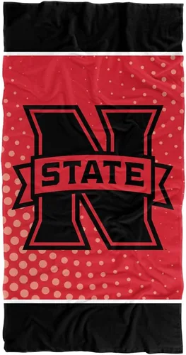 Miniatura 166 de LOGOVISION Manta Abilene Christian University, 30x60 Logo Dots CottonFront/PolyBackBeachTowel