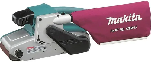 Miniatura 2 de Makita 9404 8.8-amperes 4 por 24 pulgadas Gamuza de velocidad variable lijadora de cinturón con bolsa para el polvo