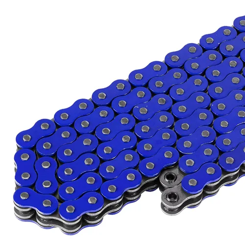 Miniatura 3 de Caltric Cadena de transmisión azul con junta tórica compatible con Yamaha Raptor 660 Yfm660R Yfm-660R 2001-2005