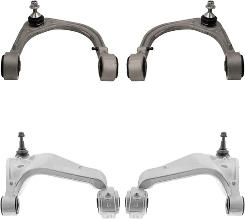 Miniatura 221 de Detroit Axle - Kit de 4 brazos de control delanteros para Ford Mustang 05-10, 2 brazos de control inferiores, 2 puntales 2005 2006 2007 2008 2009