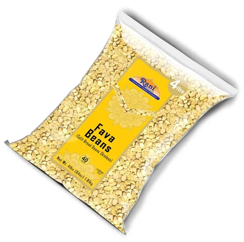 Miniatura 8 de Frijoles Rani Fava (sin piel), 64 onzas (4 libras) 4.0 lbs a granel ~ Todos naturales Apto para gluten Sin OMG Kosher Vegano Producto