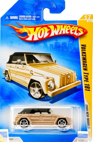 HOT WHEELS 2009 NUEVOS MODELOS 17/42 VOLKSWAGEN TIPO 181 CEMENTO COLORADO CON TOP NEGRO 017/190 por Hot Wheels