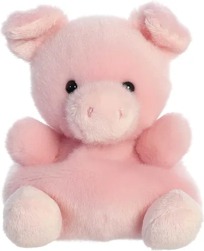 Aurora® Adorable Palm Pals™ Wizard Pig™ - Divertido peluche coleccionable para coleccionistas de niños y adultos, perfecto para decorar habitaciones